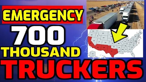 GET READY!!! 700k TRUCKERS HEADING TO TEXAS BORDER.