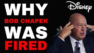 WHY BOB CHAPEK WAS FIRED! Here's Why He HAD TO GO Before DISNEY Was COMPLETELY DESTROYED!