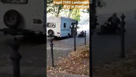 Homeless Man Falls From RV | From THIS Landscape | Portland Oregon USA (SUBSCRIBE)