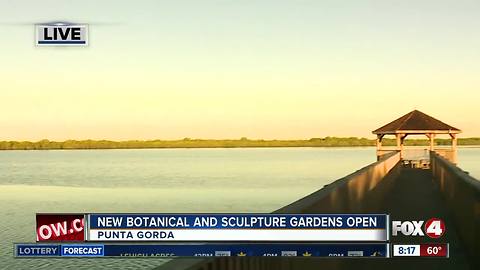 Peace River Botanical and Sculpture Garden now open