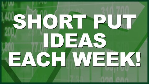 WeeklyOptionsList.com - Cash Secured Put Ideas Each Week!