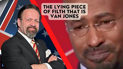 The lying piece of filth that is Van Jones. Sebastian Gorka on AMERICA First