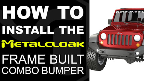 How To Install: JK Frame-Built Combo Bumper Base