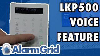 Lyric Keypad LKP500's Voice Annunciation Feature
