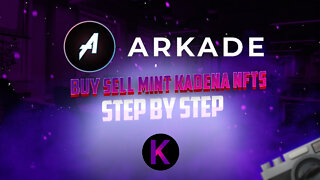 Arkade.FUN | How to Buy Sell and Mint Kadena NFTs on Arkade Fun