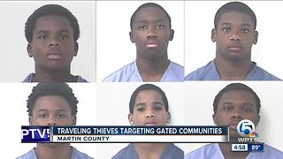 Traveling thieves targeting gated communities