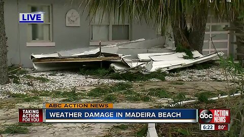 Severe weather prompts warnings throughout the Tampa Bay area