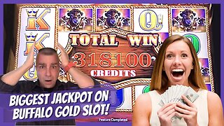 💥My Biggest Buffalo Gold Jackpot Hand Pay!💥