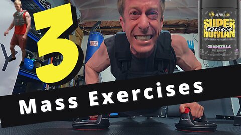 Top 3 Tricep MASS Exercises | Alpha Lion Super Human EXTREME PREworkout Review