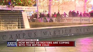 How metro Detroiters are coping with the bitter cold