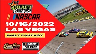 Dreams Top Picks NASCAR CUP LAS VEGAS DFS Today Slate 10/16 Daily Fantasy Sports Strategy DraftKings