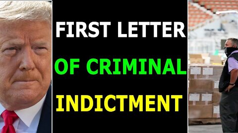 FIRST LETTER OF CRIMINAL INDICTMENT IN ARIZONA AUDIT HAS BEEN FILED