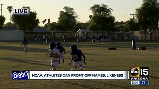 Chandler HS standout player reacts to NCAA ruling