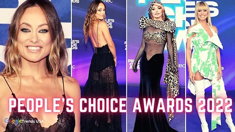 Best Red Carpet Moments People's Choice Awards 2022