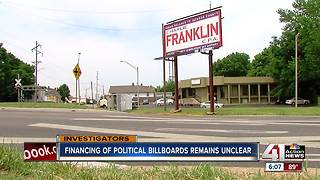 Campaign billboards raise funding questions