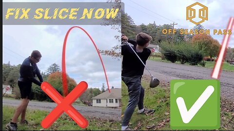 Fix Your SLICE in Golf Now | S1 Ep21 OFF SEASON PASS (Teaser)