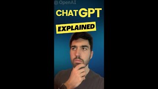 What is ChatGPT and how does it work? #shorts