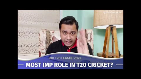 #AakashChopra Which is the most important aspect of t20 cricket? #thealgrow #AakashVani