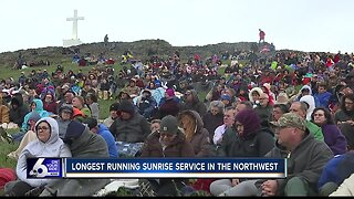Easter sunrise service at Lizard Butte is a family tradition enjoyed by so many people