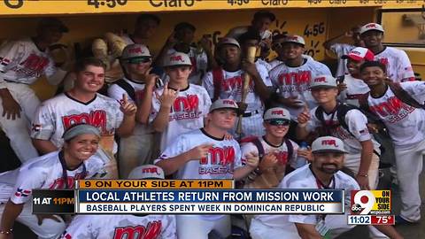 Local baseball players take God's mission, love of game to Dominican Republic