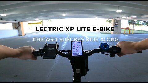 LECTRIC XP LITE : NEW 20+MPH EBIKE RIDE ALONG : CHARGING UP MY EV IN SUBURBAN CHICAGO (GOPRO HERO 9)