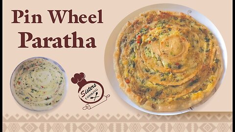 Pin Wheel Paratha | How to make Pin Wheel Paratha