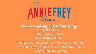Trump Arraigned, Election Results, & a Tornado Devastates SE Missouri • Annie Frey Show 4/5/23