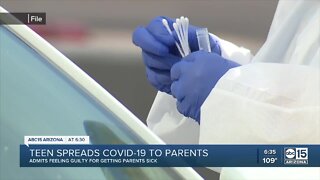 Teen spreads COVID-19 to his parents