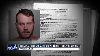 Criminal defense attorney facing felony charges