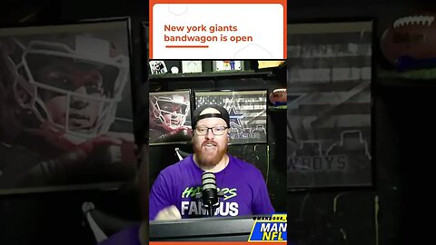 New York Giants Bandwagon is Open