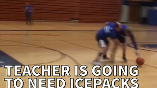 Teacher Is Going To Need Icepacks After Trying To Guard Student