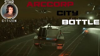 Large Org vs Org City Battle - Star Citizen Gameplay