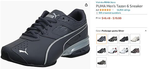 PUMA Men's Tazon 6 Sneaker