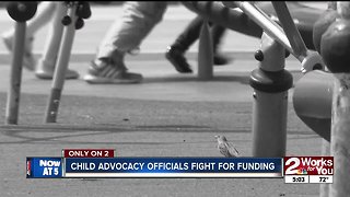 Child advocacy officials fight for funding