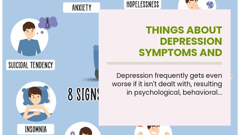 Things about Depression Symptoms and Treatment - High Focus Centers