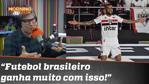 Edgard Piccoli comenta a apresentação de Daniel Alves no São Paulo