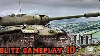 World of tanks blitz gameplay 10 E100 time