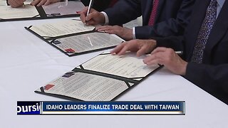 Idaho, Taiwan sign $576 million wheat deal; Gov. Little announces upcoming trade mission