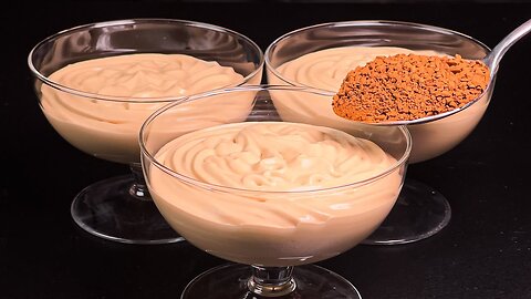 NEW coffee mousse recipe in 5 minutes! I make this dessert every weekend!