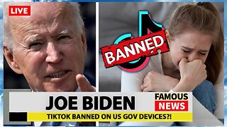 TikTok Is Getting Shut Down In The US by Biden with New LAWS | Famous News