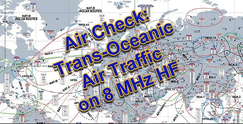 2024 June 9 - Air Check of Transoceanic Air Traffic on 8Mhz