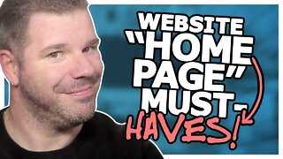 How To DESIGN The "Home Page" Of A Website! (Don't Exclude These VITAL Attention-Grabbing Elements!)