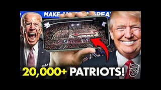 TRUMP Throws LARGEST Political Rally EVER