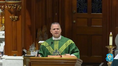 Fr. Chris Alar talks about the photograph of Mary in the Eucharist