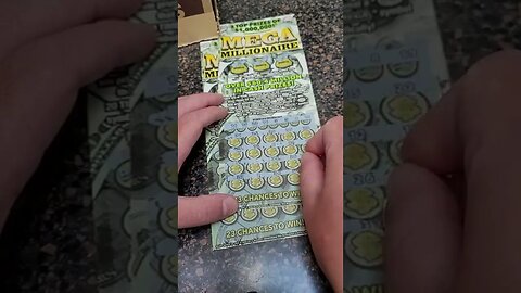 Huge Winning Mega Millionaire Lottery Ticket Scratch Off!!