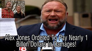 Jury Orders Alex Jones To Pay Sandy Hook Families Nearly $1 billion For Hoax Claims!