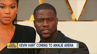 Kevin Hart brings 'Irresponsible Tour' to Tampa's Amalie Arena in 2018