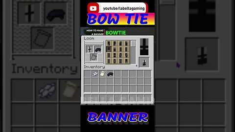 Bow Tie Banner | Minecraft