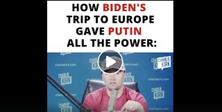 How Biden's Trip to Europe Gave Putin All the Power