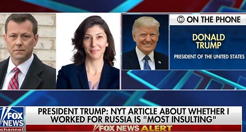 Trump to Judge Jeanine: NYTimes article about Russia hoax is 'most insulting thing' ever
